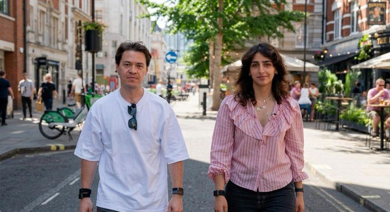 Suna founders Dr Chad Okay and Selin Talishinska